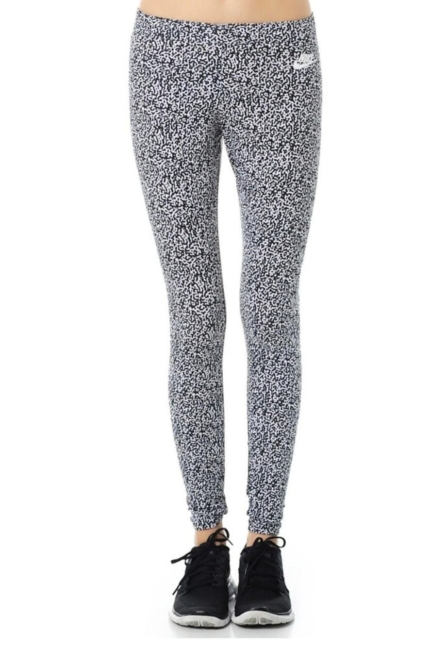 Nike Leg A See Elephant Print Leggings Retro Y2K M Streetwear Athleisure Gym